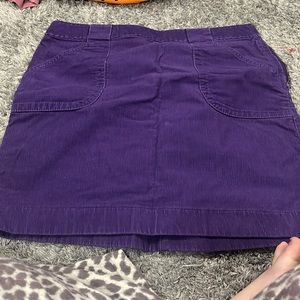 Corduroy skirt